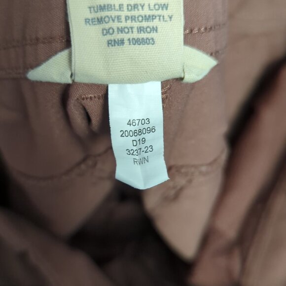 Duluth Trading Co Pants Women's 8x31 Red Dry On The Fly Slim Leg Nylon Outdoor - Picture 11 of 12